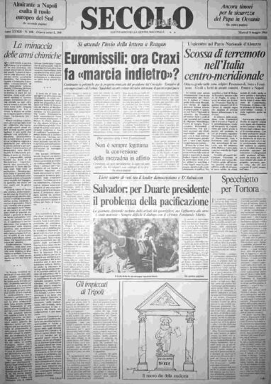 martedì 8 maggio 1984