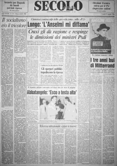 venerdì 11 maggio 1984
