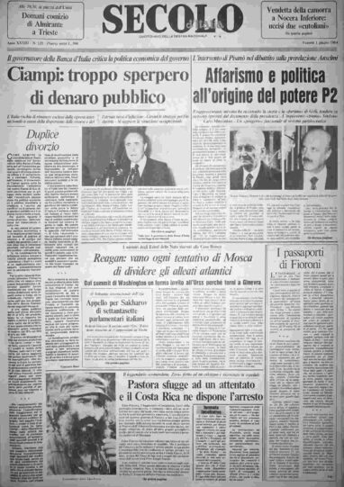 venerdì 1 giugno 1984