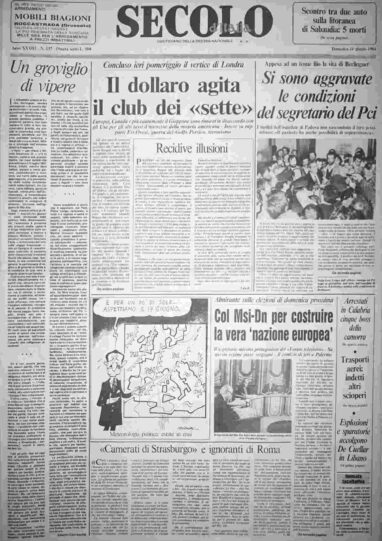 domenica 10 giugno 1984