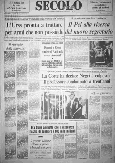 mercoledì 13 giugno 1984