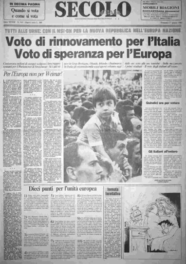 domenica 17 giugno 1984