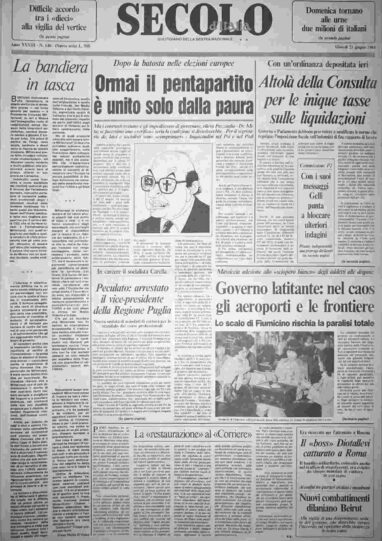 giovedì 21 giugno 1984