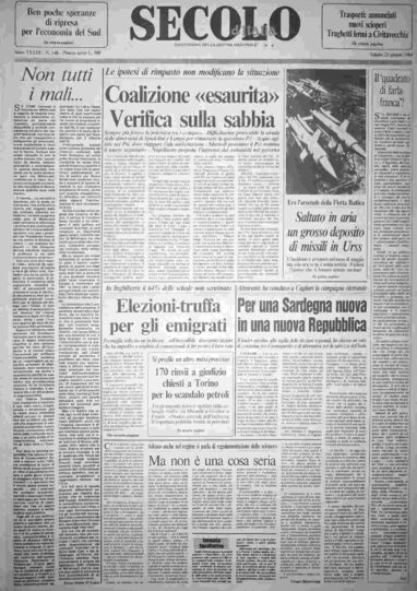 sabato 23 giugno 1984