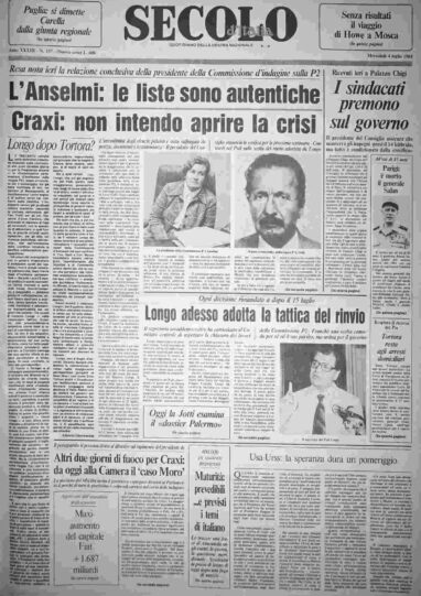 mercoledì 4 luglio 1984