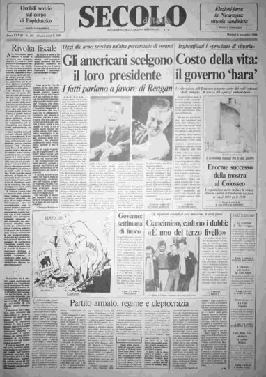 martedì 6 novembre 1984