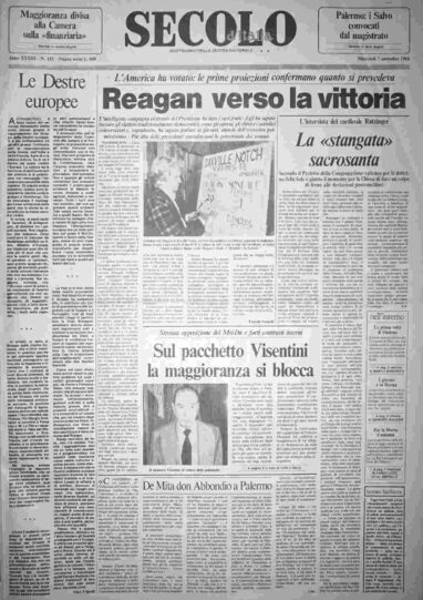 mercoledì 7 novembre 1984