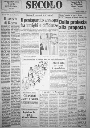 martedì 27 novembre 1984