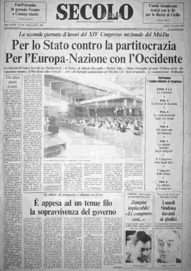 sabato 1 dicembre 1984