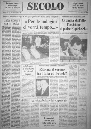 sabato 29 dicembre 1984
