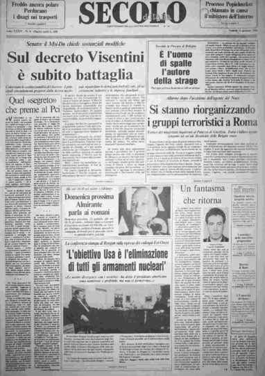 venerdì 11 gennaio 1985