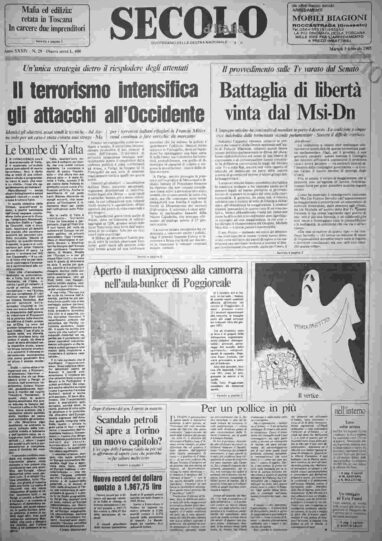 martedì 5 febbraio 1985