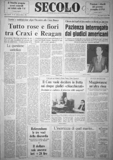 mercoledì 6 marzo 1985