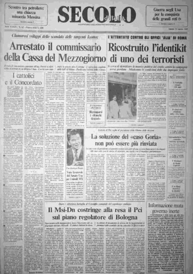 sabato 23 marzo 1985