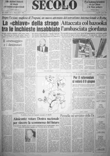 giovedì 4 aprile 1985
