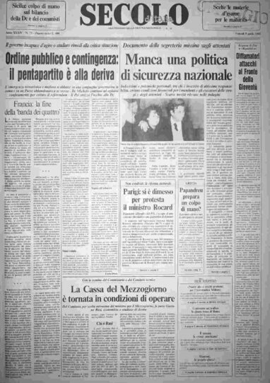 venerdì 5 aprile 1985