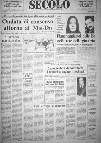 sabato 6 aprile 1985