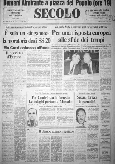 mercoledì 10 aprile 1985