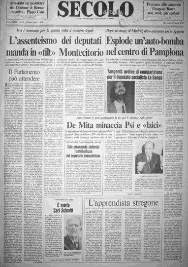 mercoledì 17 aprile 1985
