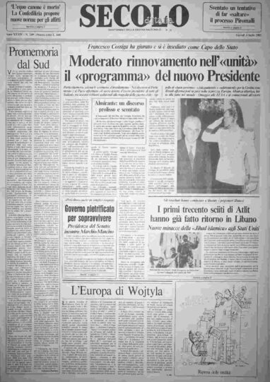 giovedì 4 luglio 1985