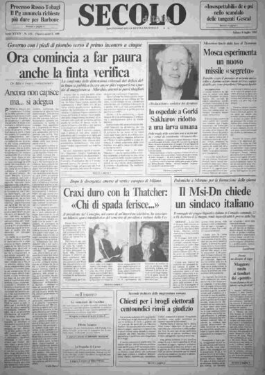 sabato 6 luglio 1985