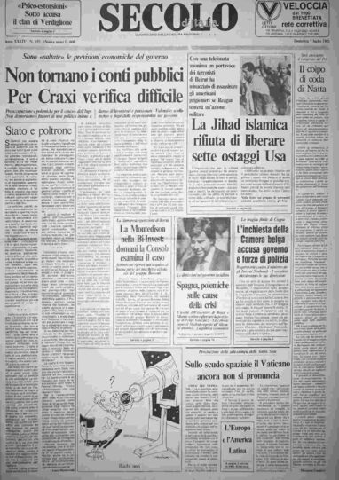 domenica 7 luglio 1985