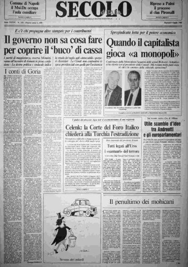 martedì 9 luglio 1985