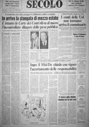 giovedì 11 luglio 1985