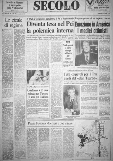 domenica 14 luglio 1985