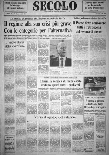 sabato 27 luglio 1985
