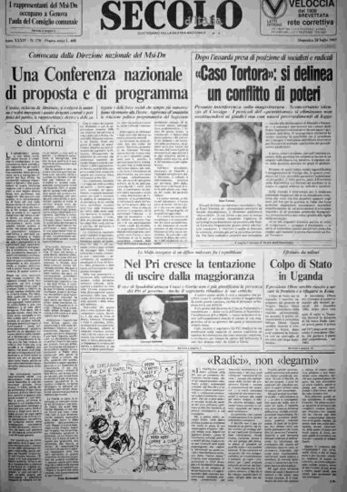domenica 28 luglio 1985