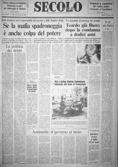 sabato 10 agosto 1985