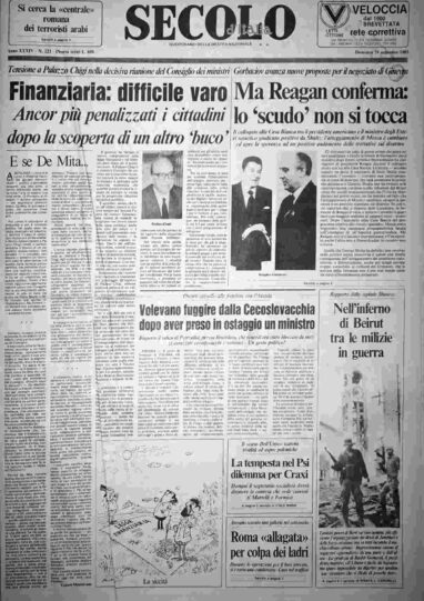 domenica 29 settembre 1985