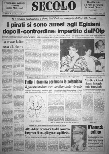 giovedì 10 ottobre 1985