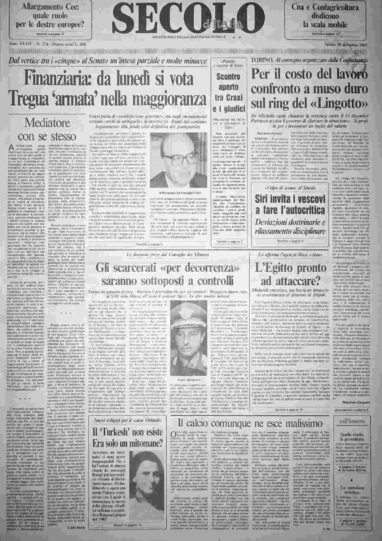 sabato 30 novembre 1985