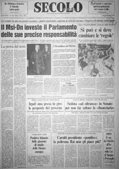 venerdì 6 dicembre 1985