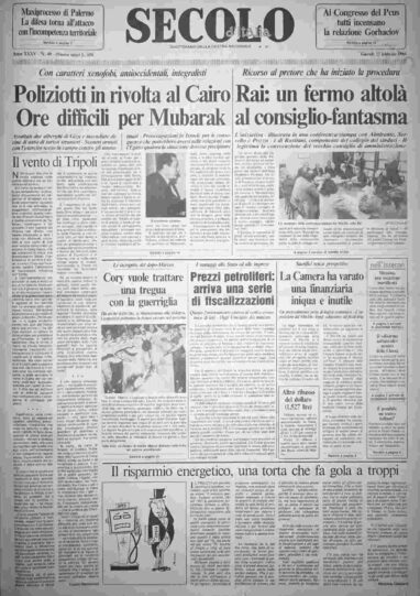 giovedì 27 febbraio 1986