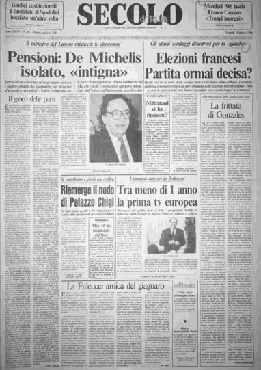 venerdì 14 marzo 1986