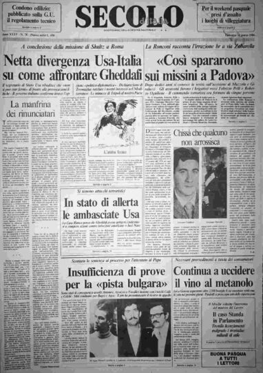 domenica 30 marzo 1986