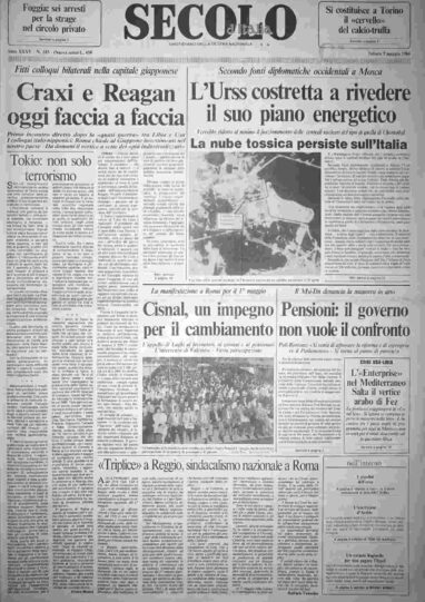 sabato 3 maggio 1986