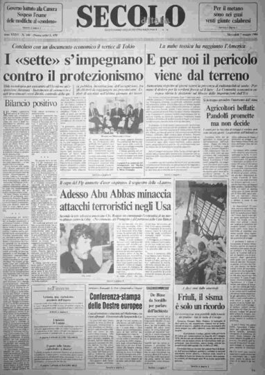 mercoledì 7 maggio 1986