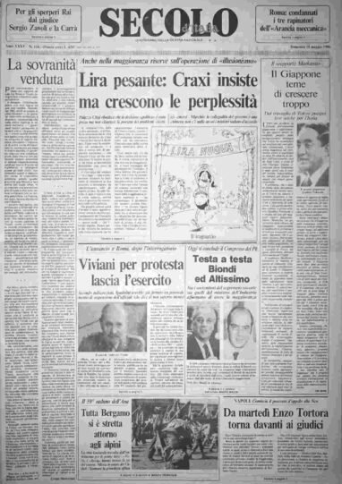 domenica 18 maggio 1986