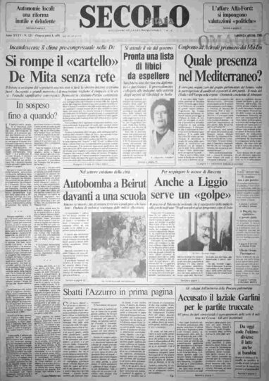 sabato 24 maggio 1986