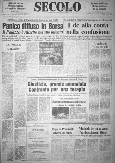 venerdì 30 maggio 1986
