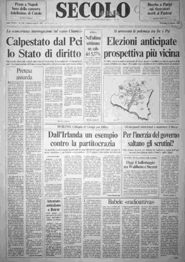 domenica 8 giugno 1986