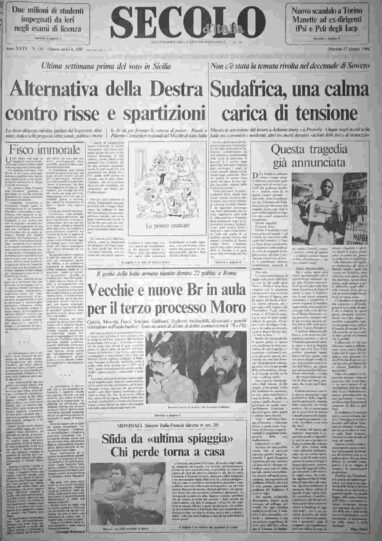 martedì 17 giugno 1986