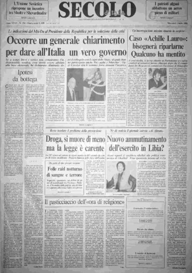 mercoledì 2 luglio 1986