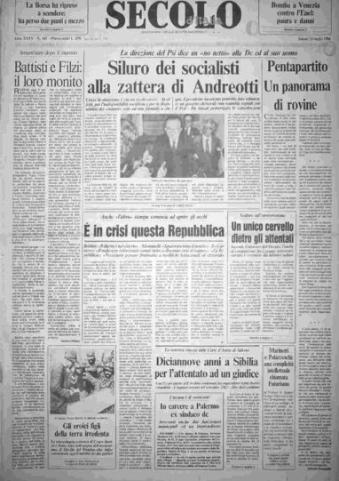 sabato 12 luglio 1986