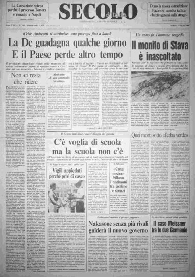 sabato 19 luglio 1986
