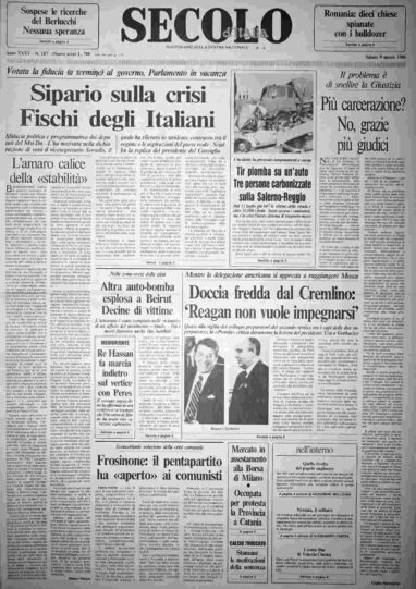 sabato 9 agosto 1986